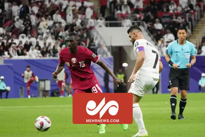 قطر ۲-۱ فلسطین ؛ صعود میزبان به مرحله یک چهارم نهایی