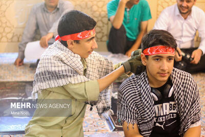 اعزام بیش از ۲ هزار دانش‌آموز پسر از استان بوشهر به مناطق عملیاتی