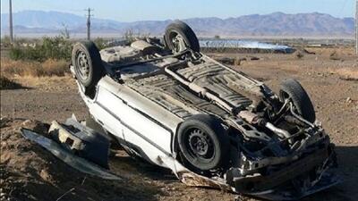 26 نفر  سوار فقط یک ماشین شدند ! / حادثه وحشتناک در سراوان !