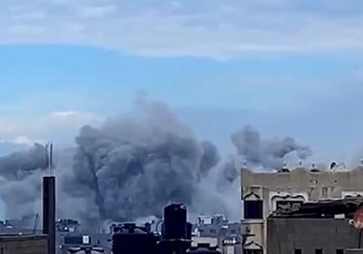 تصاویر انفجار عظیم حمله اسرائیل به زینبیه دمشق