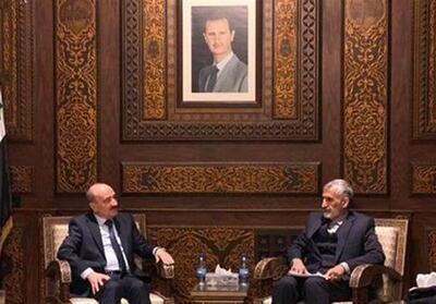 دیدار میراحمدی با وزیر کشور سوریه - تسنیم