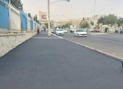 پیشرفت 85 درصدی پروژه مناسب سازی خیابان شهید حبیب اله 