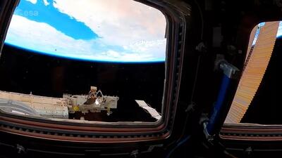 ببینید / ثبت تصاویر خیره کننده از کره زمین توسط فضانورد سوئدی