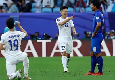 جام ملت‌های آسیا؛ تایلند برای خلق شگفتی‌ رمق نداشت؛ ازبکستان صعود کرد
