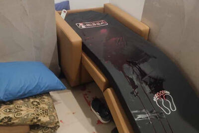 تصاویر تلخ از تخت های خونین مبارزان قسام که ترور شدند | ببینید