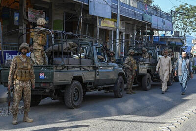 ببینید | گزارش وزیر اطلاع‌رسانی دولت پاکستان از حمله شبه‌نظامیان به منطقه مچ
