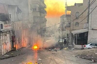 درگیری نیروهای فلسطینی با اشغالگران در کرانه باختری