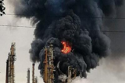 حمله اوکراین به پالایشگاه نفتی  روسیه