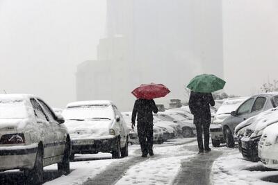 از بارش برف تا شرایط قابل قبول تهران
