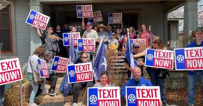 «تگزاس» همچنان ساز جدایی کوک می‌کند/سایه جنگ داخلی بر سر آمریکا