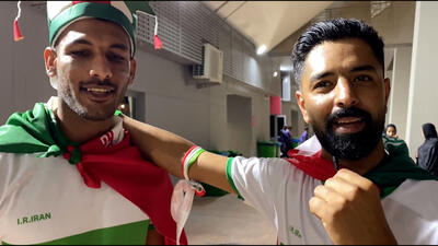 گفتگوهای اختصاصی رکنا با طرفداران حاضر در ورزشگاه بن خلیفه/ پیش بینی های جالب هواداران تیم ملی قبل از بازی با سوریه + فیلم