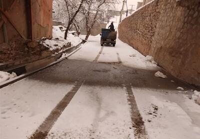 بارش برف در استان زنجان/ شهروندان از سفرهای غیرضروری خودداری کنند - تسنیم