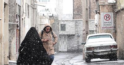 تصاویر| بارش نخستین برف زمستانی در زنجان