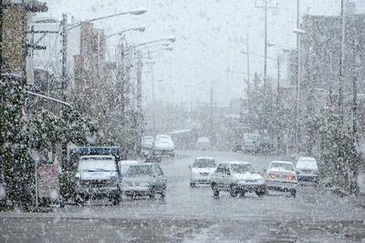 ببینید | هوای برفی خیابان شریعتی تهران