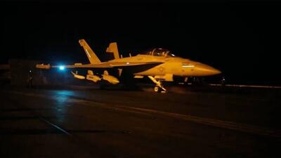 آمریکا در حمله به یمن از جنگنده اف-۱۸ استفاده کرد