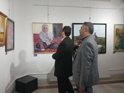 گشایش نمایشگاه آثار استانی جشنواره هنرهای تجسمی فجر در مشهد