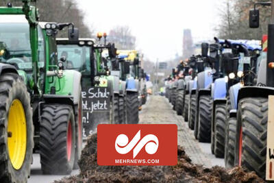 سرایت اعتراض کشاورزان فرانسوی به بلژیک رسید