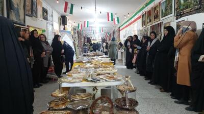 افتتاح نمایشگاه صنایع دستی و مشاغل خرد خانگی در بردسکن