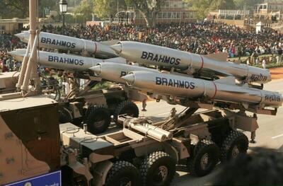 صادرات موشک‌های براهموس هند به فیلیپین