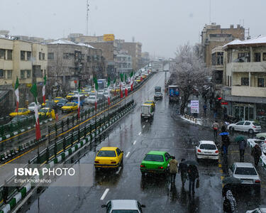 برف، هوای تهران را «پاک» کرد