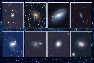 شکار 18 سیاهچاله در حال خوردن ستارگان مجاور + عکس