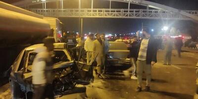۴ فوتی و ۵ مصدوم در تصادفات جاده‌ای اصفهان