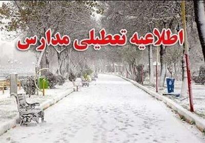 بارش برف مدارس نواحی هفتگانه مشهد را غیر حضوری کرد - تسنیم