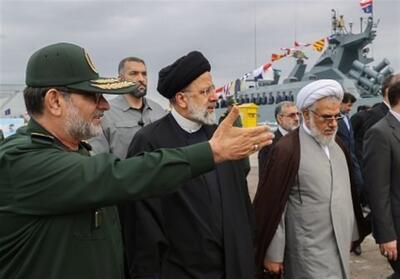بازدید رئیس‌جمهور از نمایشگاه توانمندی‌های نیروی دریایی سپاه پاسداران انقلاب اسلامی - تسنیم