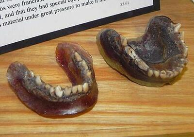 عکس| عجیب‌ترین دندان مصنوعی جهان
