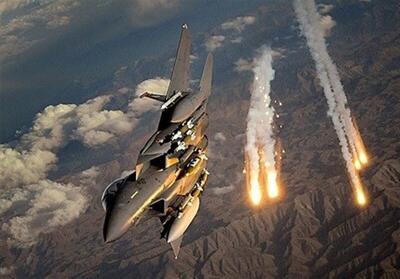 ویدیو / تصاویری از حملات هوایی امریکا به غرب عراق