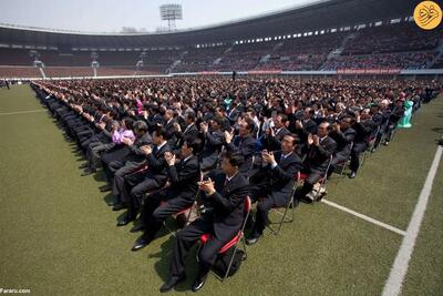 (تصاویر) داخل استادیوم‌های فوتبال شگفت‌انگیز در کره شمالی