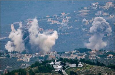 التهاب در جبهه جنوب لبنان؛ حملات شدید اسرائیل به شهرک «بلیدا»