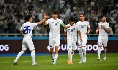 جام ملت های آسیا؛ گل اول ازبکستان به قطر (ویدئو)