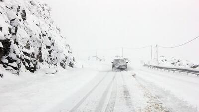 توسکستان، شاهرود-آزادشهر تنها محور مسدودی استان/ بارش برف در مسیر میامی