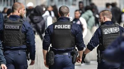 افسران پلیس شهری فرانسه برای شرایط کاری بهتر تظاهرات می‌کنند