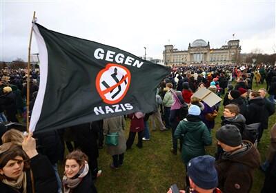 تظاهرات 300 هزار آلمانی‌ در اعتراض به راست افراطی - تسنیم
