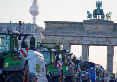 پارلمان آلمان طرح لغو یارانه‌ها برای دیزل کشاورزی را تصویب کرد/ تداوم اعتراضات کشاورزان - تسنیم