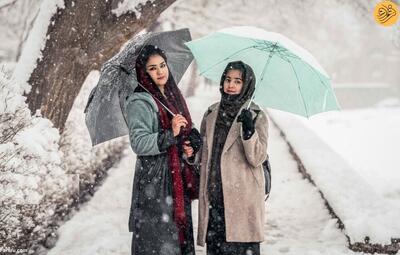 (ویدئو) بارش اولین برف زمستانی در کابل
