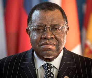 رئیس‌جمهور نامیبیا درگذشت