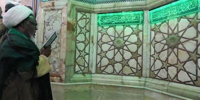 خبرگزاری فارس - مناجات شیخ ابراهیم زکزاکی در مسجد مقدس جمکران+تصاویر