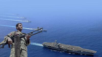 ادعای آمریکا درباره انهدام موشک هدایت شونده ضد کشتی در یمن