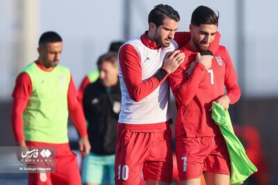 (تصاویر) آخرین تمرین تیم ملی فوتبال ایران پیش از دیدار با قطر