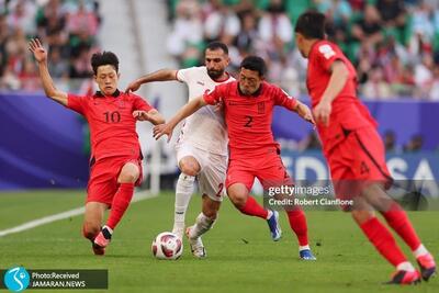 نیمه نهایی جام ملت های آسیا 2023| کره جنوبی 0-0 اردن (نیمه اول)