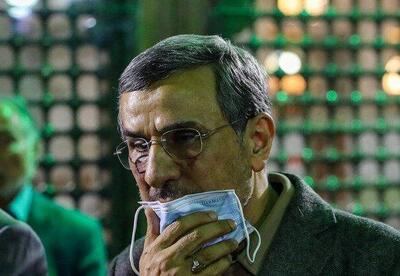 تصاویر | جدیدترین تصویر از وضعیت ظاهری عجیب محمود احمدی‌نژاد با صورتی کبود!