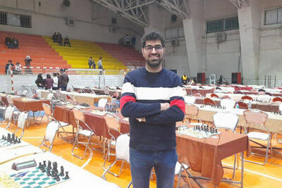 پوررمضانعلی قهرمان مسابقات شطرنج «کاسپین کاپ» شد