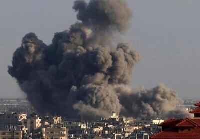 غزه از هوا و زمین زیر آتش ارتش اسرائیل