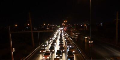 خبرگزاری فارس - ترافیک فوق سنگین در خروجی‌های شرقی پایتخت