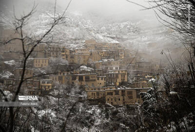 زمستان برفی در ماسوله گیلان +عکس