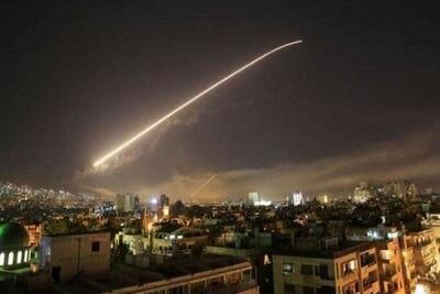 تجاوز هوایی رژیم صهیوینستی به حمص سوریه