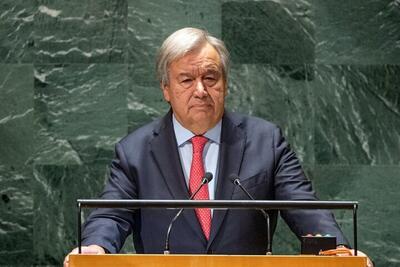دبیرکل سازمان ملل: هیچ قدرتی برای توقف رنج و درد مردم غزه ندارم